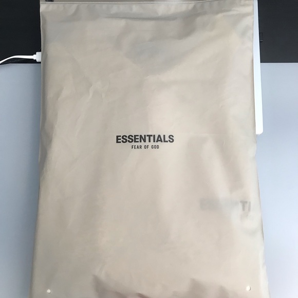 Fear Of God Essentials Long Sleeve Polo Sweater-M - Picture 6 of 7